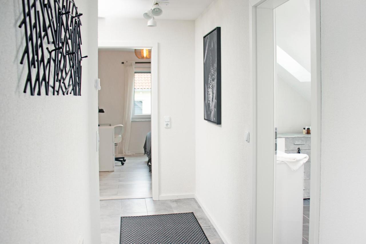 Blackncozy - Design Appartement Mit Boxspringbett Und Balkon Lörrach Exterior foto